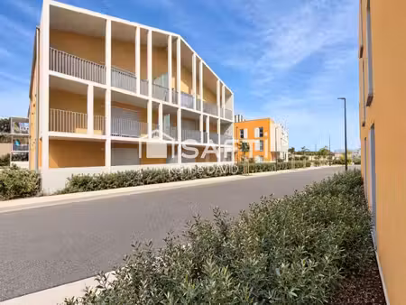 appartement t3 60 m² avec terrasse et parking – résidence récente 2023