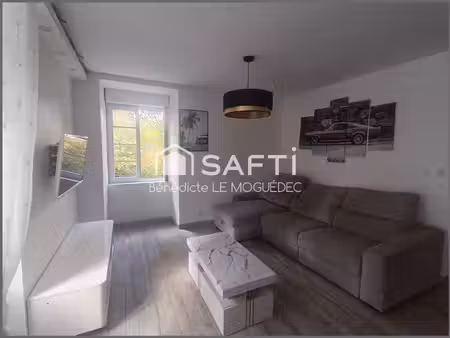 appartement 3 pièces rénové  jardin privatif  cave- quartier gare