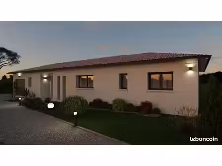 maison contemporaine de 140 m² avec terrain de 1 240 m² à mondonville