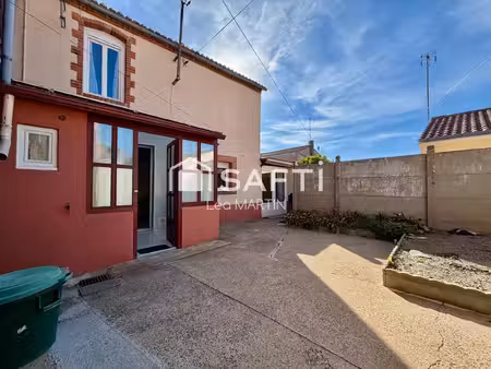 maison 61m2 - 2 chambres - jardin