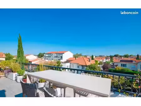 toulouse pont des demoiselles – appartement 117 80 m²  terrasse 32 m²  2 parkings
