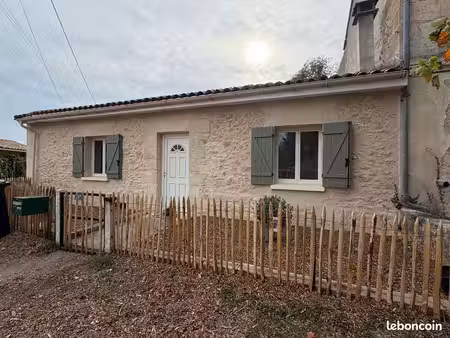 maison en pierre rénovée avec jardin – barsac