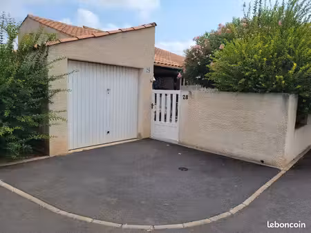 jolie maison familiale à vias plage - vente de 2 parts en indivision sur 3