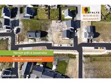 terrain prêt à construire aux portes de st malo et la baie du mont st michel