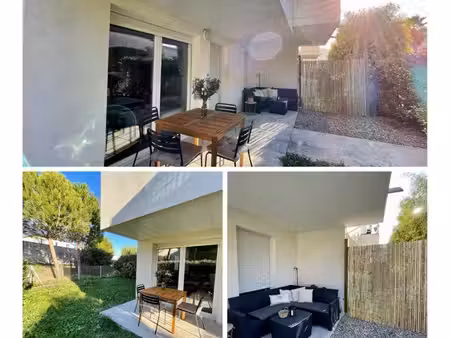 appartement t2 100m2 jardin + box