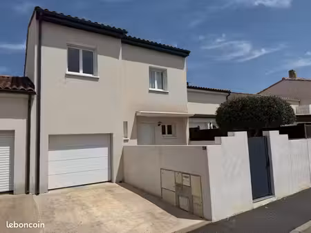 villa 93m² 2018 - 3 ch - terrasse 32m² - garage - st thibéry