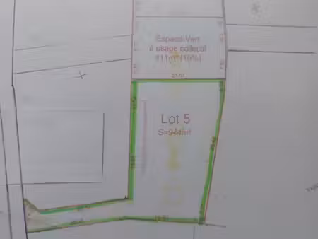 terrain à construire