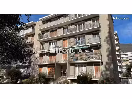 meylan plaine fleurie - t3 rdc sur-élevé de 63.54 m² avec 2 balcons - pour invest locatif
