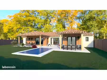 projet de construction d'une maison 120 m² avec terrain à le barp (33)