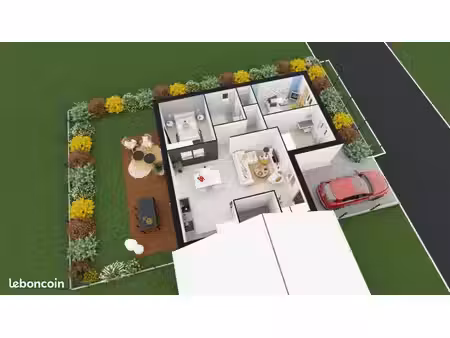 maison 4 pièces 79 m²