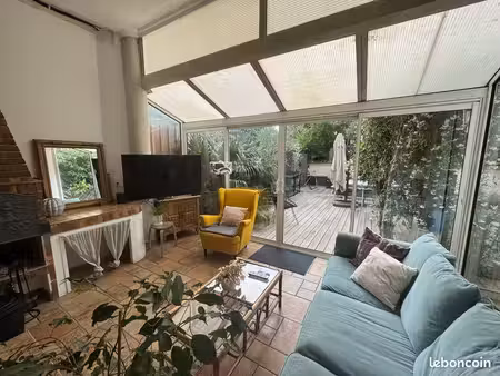 bordeaux chartrons / tivoli – t3 meublé 70 m² avec jardin privatif et spa – bail mobilité