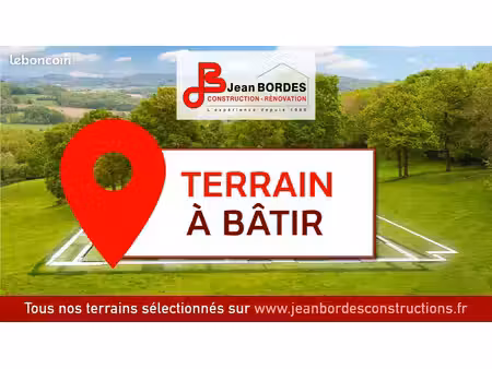 terrain à bâtir de 999 m² à mont-de-marsan (40)