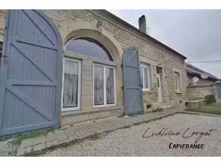 leuilly sous coucy (02)- 160m2-maison en pierre à vendre 7 pièces - 6 chambres dont une su