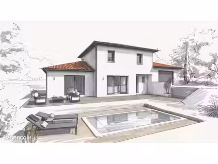 projet de construction d'une maison de 125 m² avec terrain à saint-chamond (42)