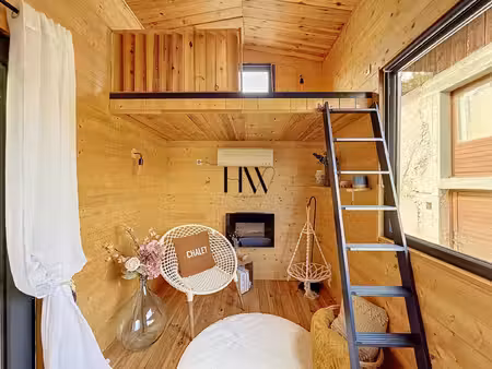 tiny house 15 m² aménagée – studio indépendant / gîte / logement d'appoint