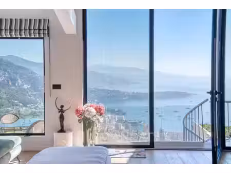 la turbie - villa d'exception avec vue panoramique sur monaco et la mediterranee