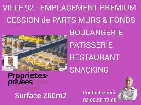 murs & fonds boulangerie/patisserie restauration