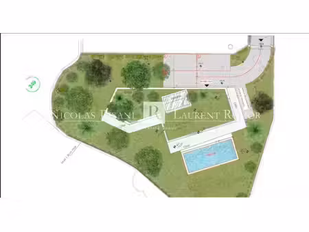 terrain avec vue sur mer nice - 1086m²