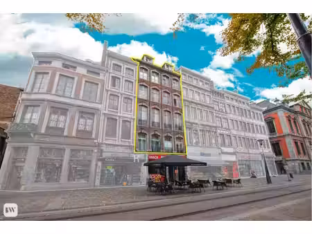 immeuble de rapport à vendre à place du marché 14 liège (vbe81116)