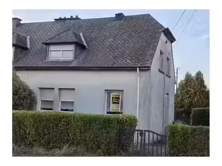 maison à vendre avec garage et jardin   halanzy (vbe81405)