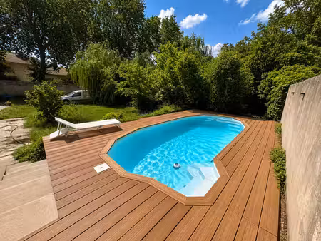 maison de plain-pied avec piscine et grand jardin – tarascon