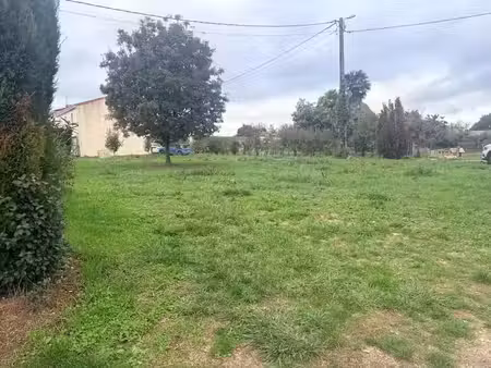 vente terrain 624 m² à saint-césaire (17770)  39 200 €