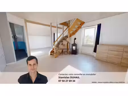 grand duplex f4 sur mandeure avec jardin  cave  place de parking et garage