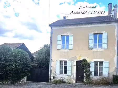 exclusivité mezin (47) - maison ville - 170m² - 6 pièces - 4 chambres - bureau - garages -