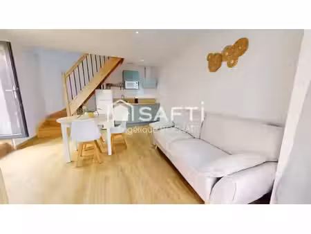 magnifique maison de village r+1 à pailhès meublé