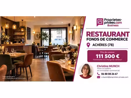 vente locaux professionnels 90 m² à acheres (78260)  99 000 €