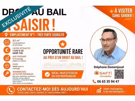 vente locaux professionnels 4 pièces 68 m² à montmorency (95160)  59 900 €