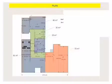 vente locaux professionnels 7 pièces 227 m² à rouen (76000)  500 000 €
