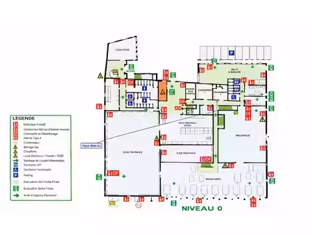 location locaux professionnels 0 pièces 3000 m² à limoges (87000)  16 667 €