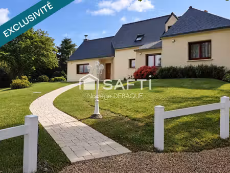 superbe villa sur terrain arboré en campagne
