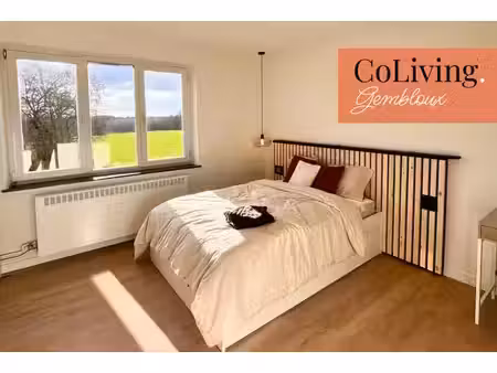 chambre + sdb privée en colocation à gembloux