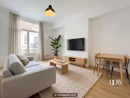 appartement 2 ch. à louer à saint-gilles avec terrasse