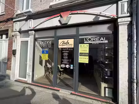 local commercial à louer à cambrai