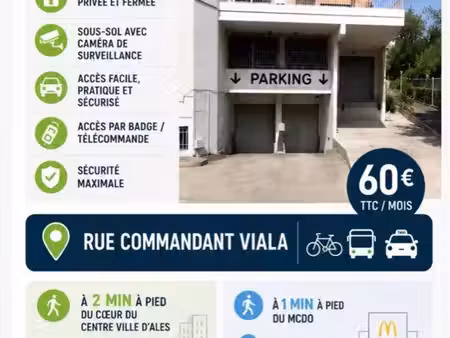 parking à louer