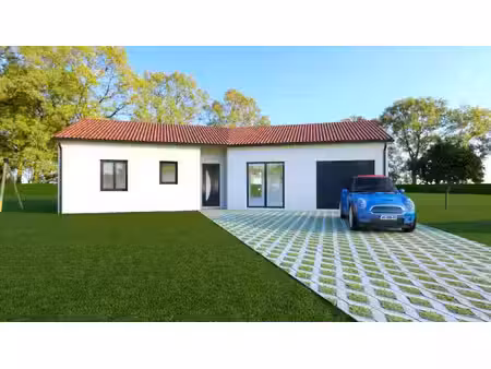 terrain avec maison neuf à vendre