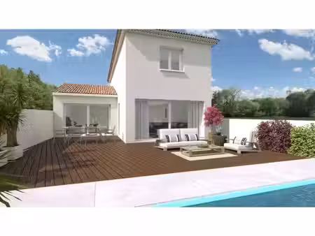 terrain avec maison neuf à vendre