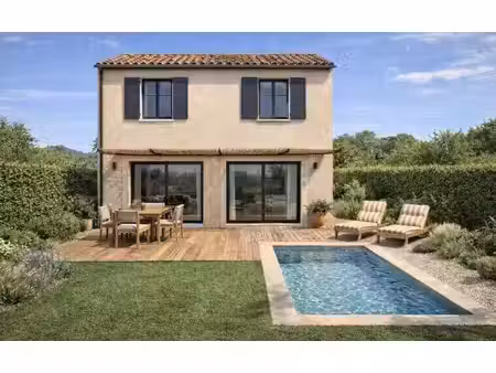 terrain avec maison neuf à vendre