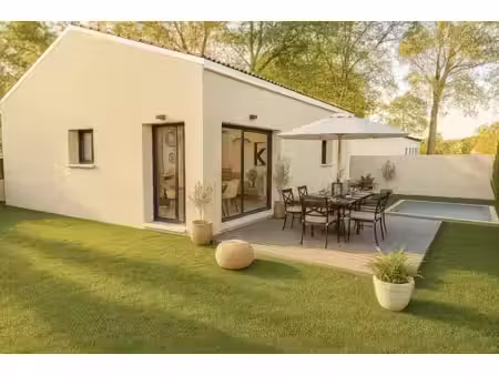 terrain avec maison neuf à vendre