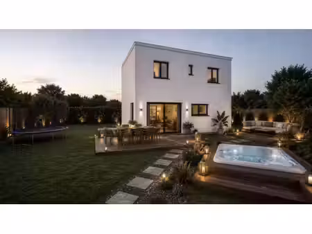 terrain avec maison neuf à vendre