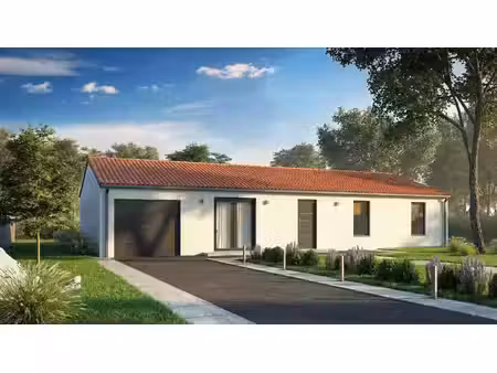 terrain avec maison neuf à vendre