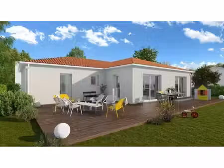 terrain avec maison neuf à vendre