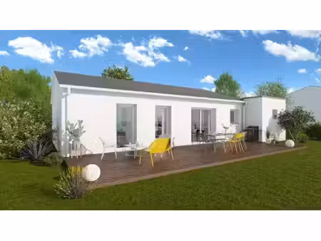 terrain avec maison neuf à vendre