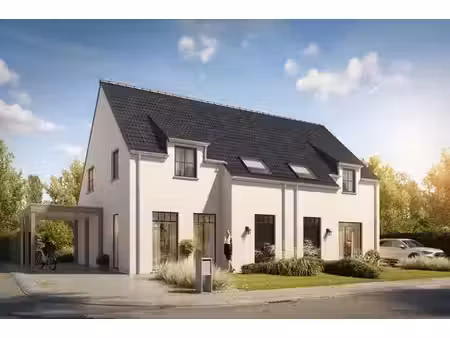 energies efficaces  maisons neuves dans une rue continue ...