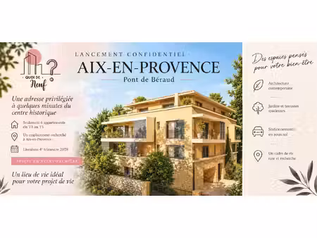 appartement neuf à vendre