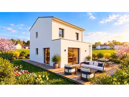 terrain avec maison neuf à vendre