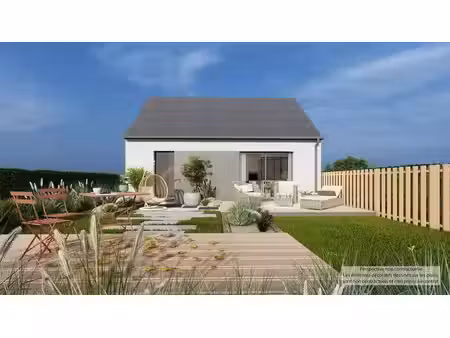 terrain avec maison neuf à vendre